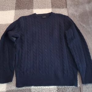 J crew cable knit sweater